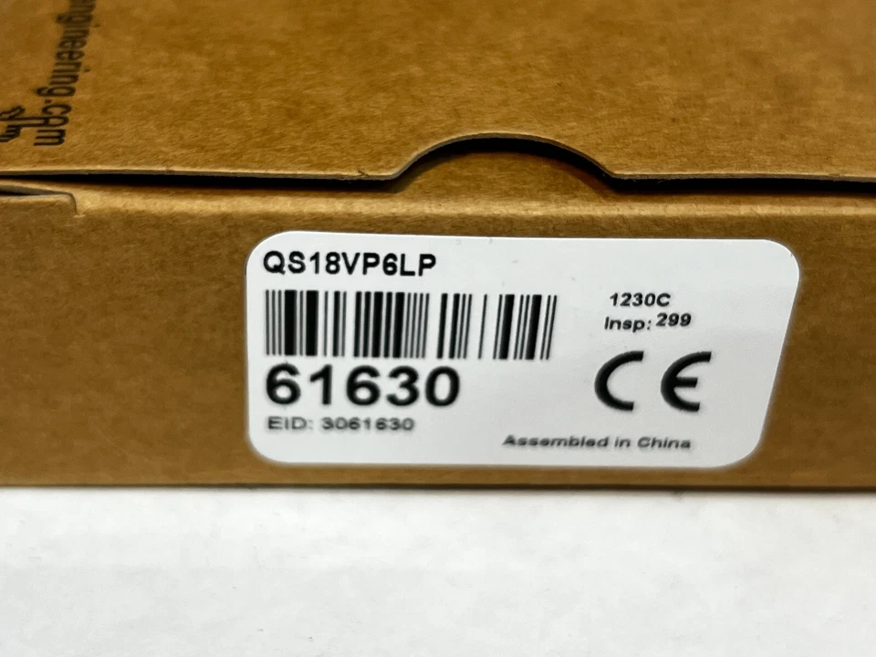 BANNER ENGINEERING QS18VP6LP (61630) QS18 Series Photoelectric Sensor - Image 3 of 4