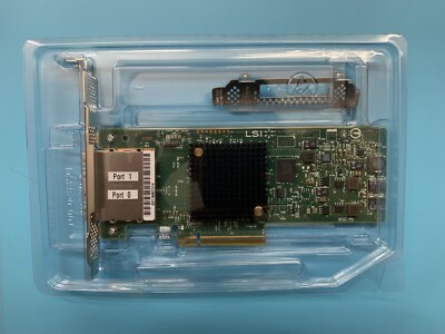 LSI00300 IT Mode LSI 9207-8E 6Gb/s Extelnal PCI-E 3.0x8  Host Controller Card