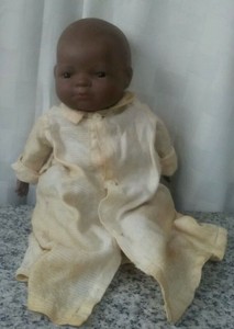 black bisque baby doll