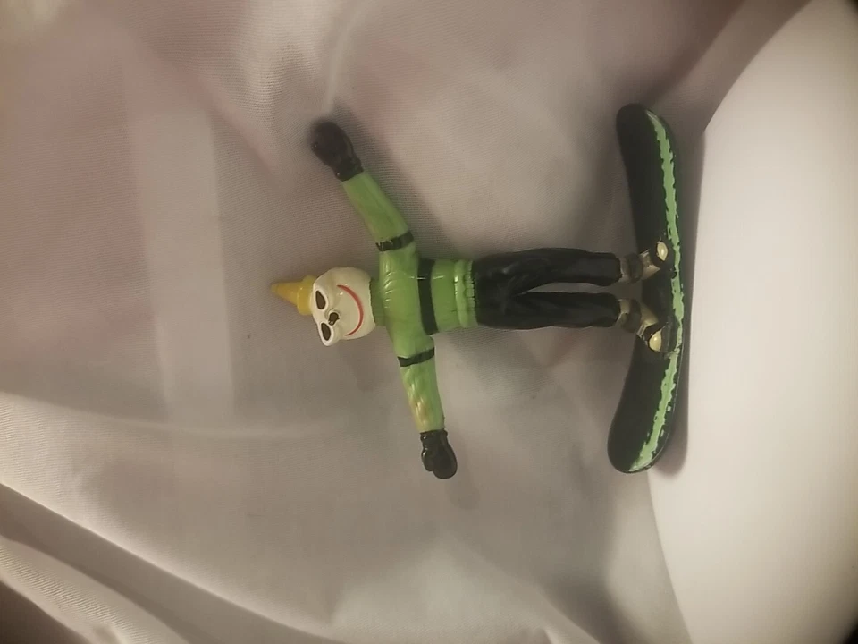 Jack in the Box 1999 Kids Meal Promo "JOCK JACK"  ON A SNOWBOARD..RARE   E4 - Image 2 of 4