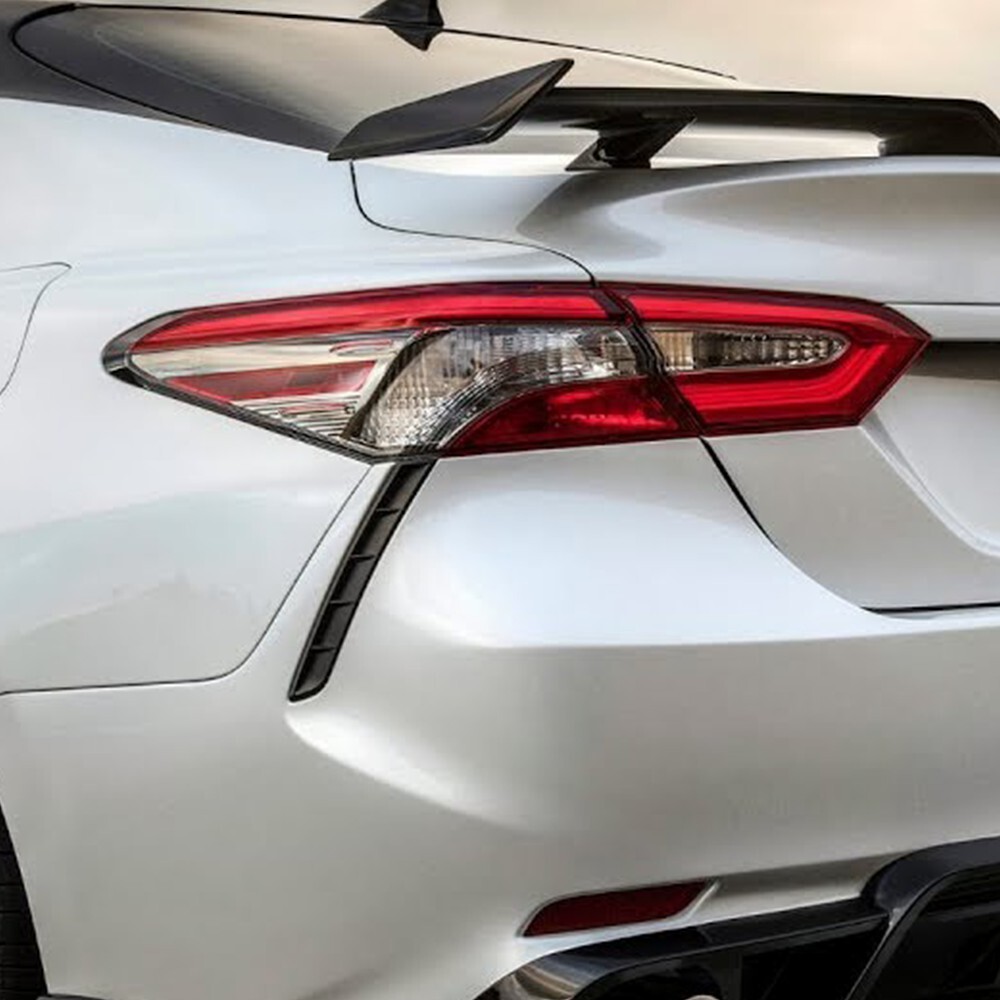 For 2019 2020 2021 22 Toyota Camry Rear Bumper Extension Trims