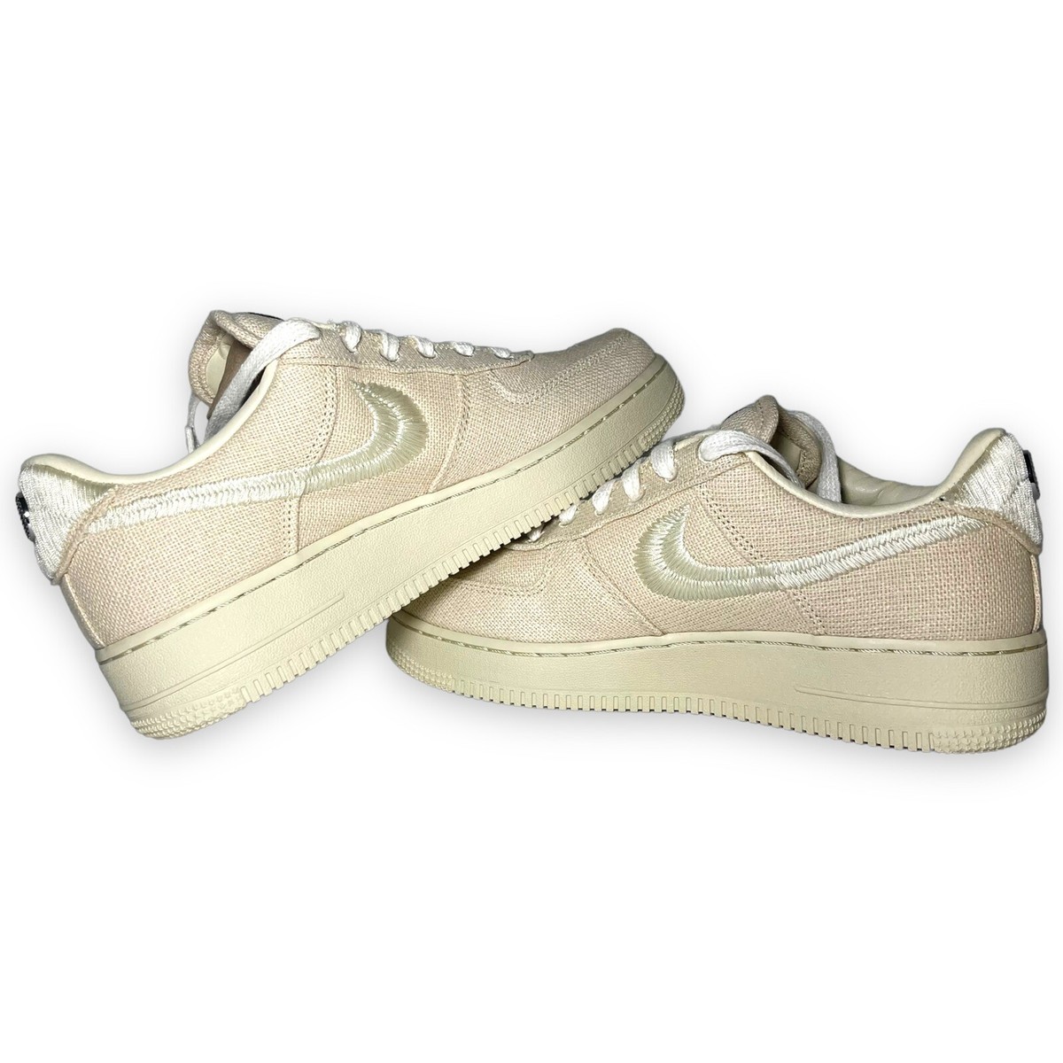 Nike Air Force 1 Low Stussy Fossil CZ9084 200 - Mens Size 7