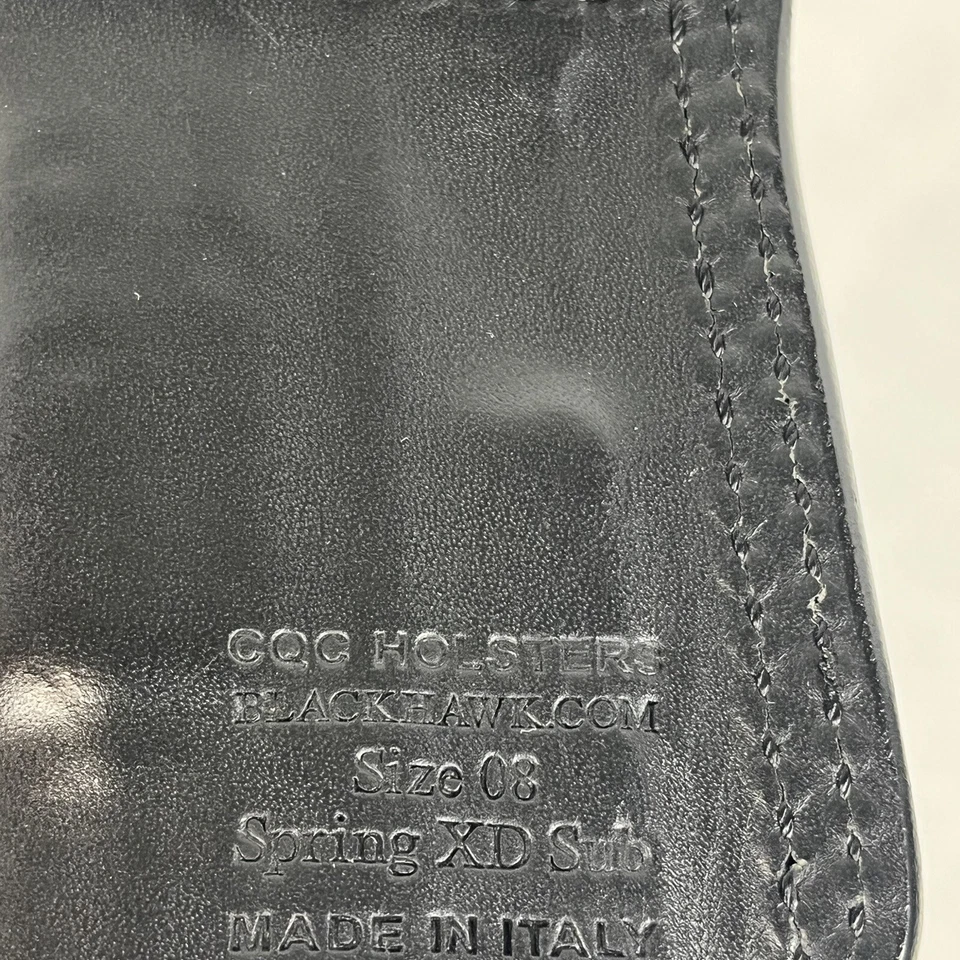 Blackhawk Leather Holster Check Six Springfield XD Comp. (LEFT Hand) 420708BK-L - Image 4 of 4