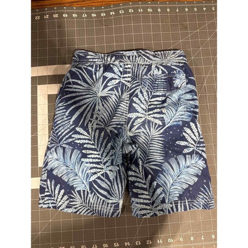 New TOMMY BAHAMA KIDS Boys Blue Tropical Palm Fronds Swim Trunks Sz 6 - Picture 5 of 5