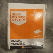 HOSPITOLOGY PRODUCTS TWIN-XL Mattress Encasement - Zippered Bed Bug Encasement