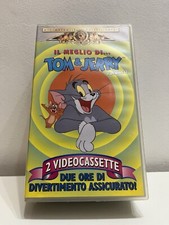BOX 2 VHS film IL MEGLIO DI TOM & JERRY VOLUME 3 WARNER FAMILY 