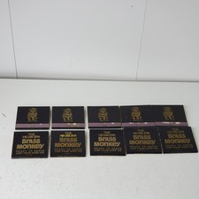 Lot of 10 Vintage Heublein Brass Monkey Cockt...