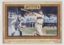 2010 Topps History of the Game Babe Ruth #HOTG13 HOF 0l2