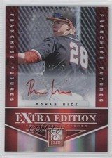 2012 Elite Extra Edition 15/25 Rowan Wick #71 Auto 0w3