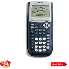 TI-84 Plus Graphics Calculator, Black 320 x 240 pixels 2.8" diagonal
