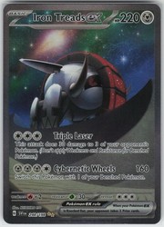 Iron Treads ex 248/198 Scarlet & Violet Base Set Special Illustration Rare