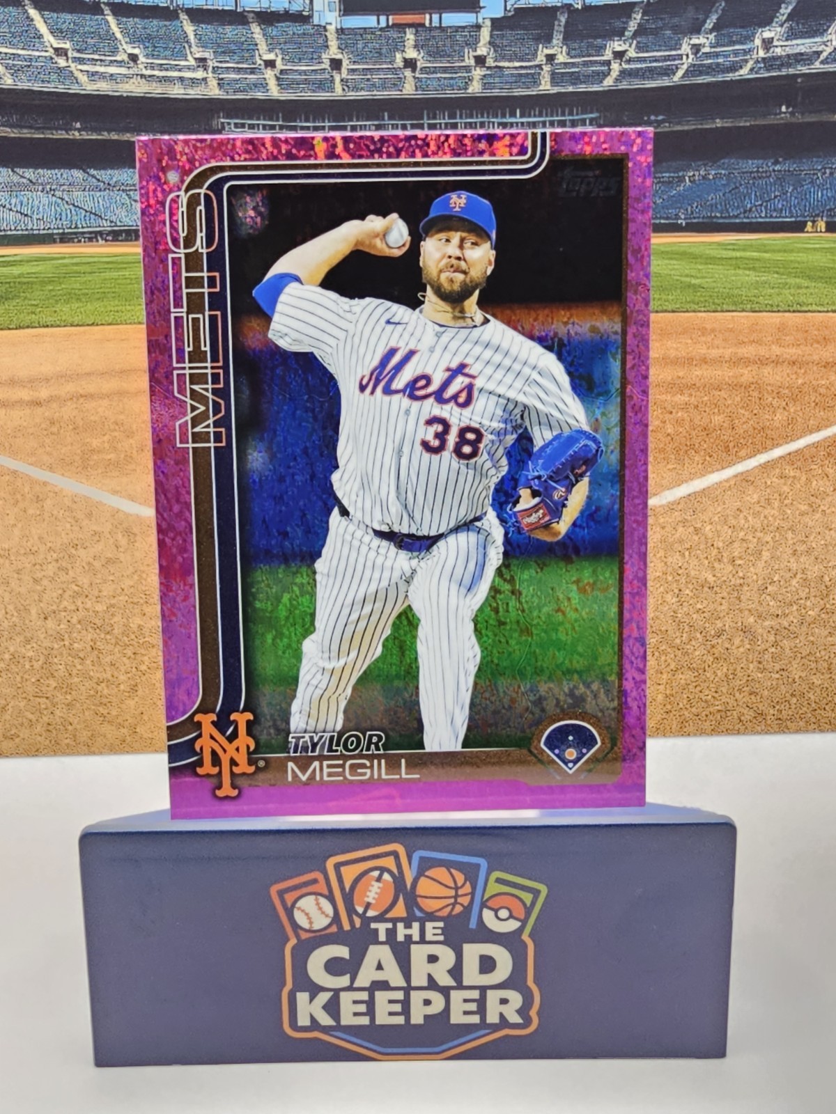 2025 Topps Update Tylor Megill #US271 Pink Holo Foil