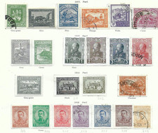 2 very nice used and unused Bulgarian  album Pages