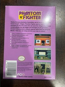 Phantom Fighter Nintendo NES Complete CIB with Poster - MINTY!!