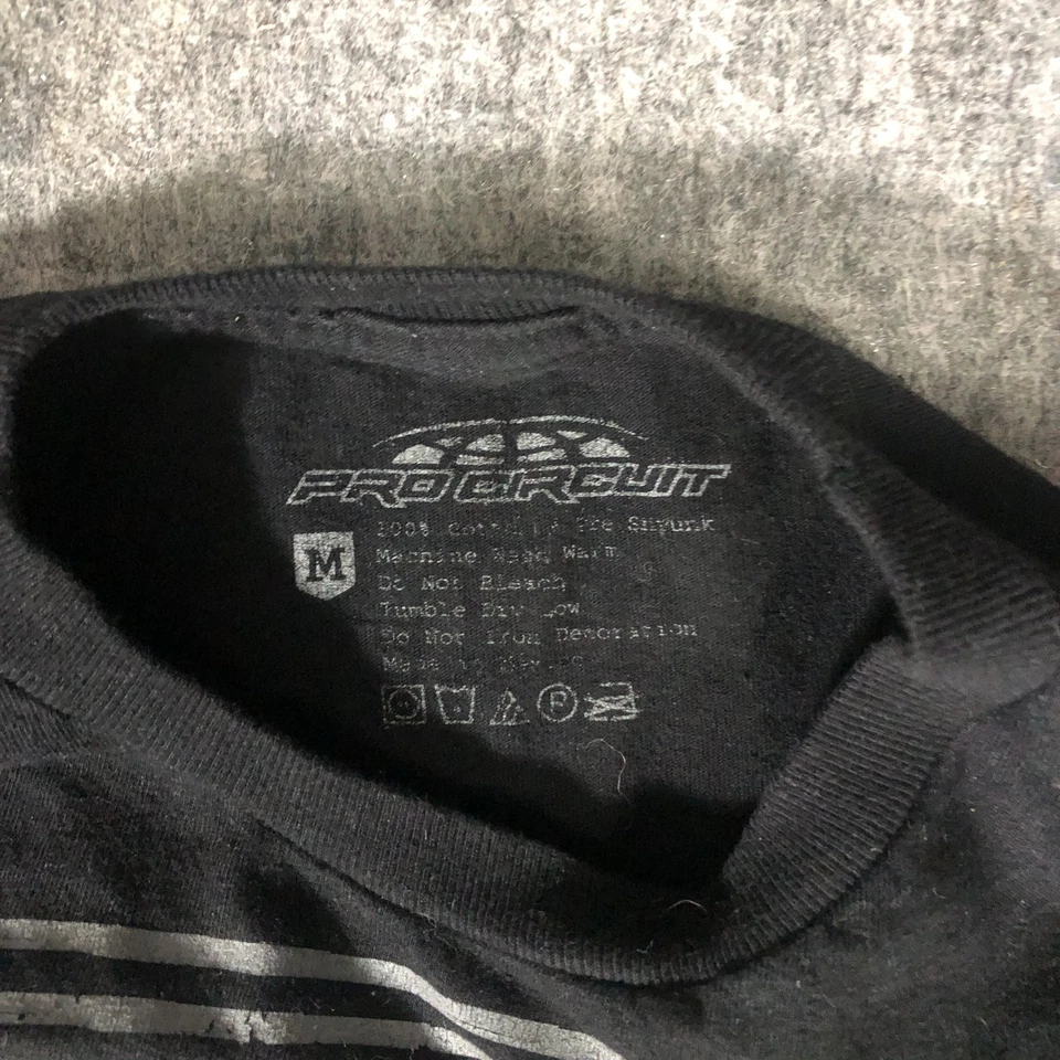 Monster  Pro Circuit Shirt Mens Medium Black Green Graphic Racing Kawasaki - Image 3 of 4