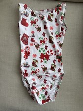 Gymnastic Leotard Christmas Themed Size Child Small