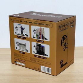 Game Watch Parachute RAKKASAN Retro Multi Book Stand Bookend Columbus Circle Jap