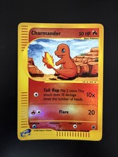 Pokemon Card Charmander 97/165 reverse holo Expedition Inglese ENG Excellent