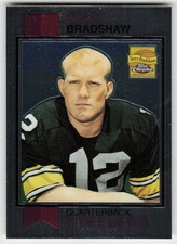 2002 Topps Chrome #3 Terry Bradshaw FOOTBALL Pittsburgh Steelers