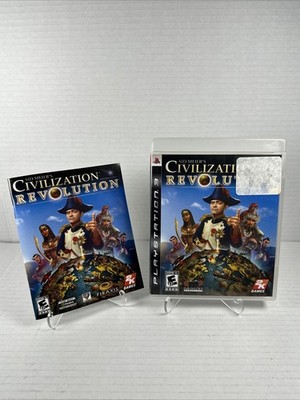 Sid Meier's Civilization Revolution (Sony PlayStation 3, 2008) PS3 (B151-41)
