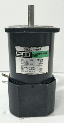 ORIENTAL MOTOR OM 5RK60A-AMF AC MAGNETIC BRAKE MOTOR 00400