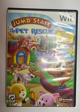 JumpStart Pet Rescue Nintendo Wii Case Cover Art & Disc Untested AS-IS