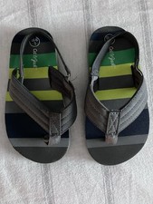 Cat Jack Toddler Sandals Gray, Size 9/10 Lightly Worn
