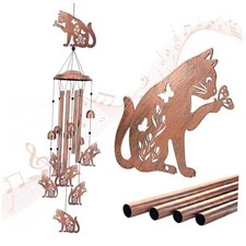 Wind Chimes for Outside,Gifts for Women/Men/Sympathy Gift/Memorial/Festival Cat