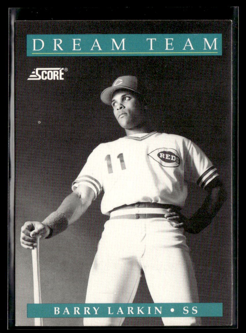 Barry Larkin #888 Baseball Cards 1991 Score trading card — raw and PSA graded price guide