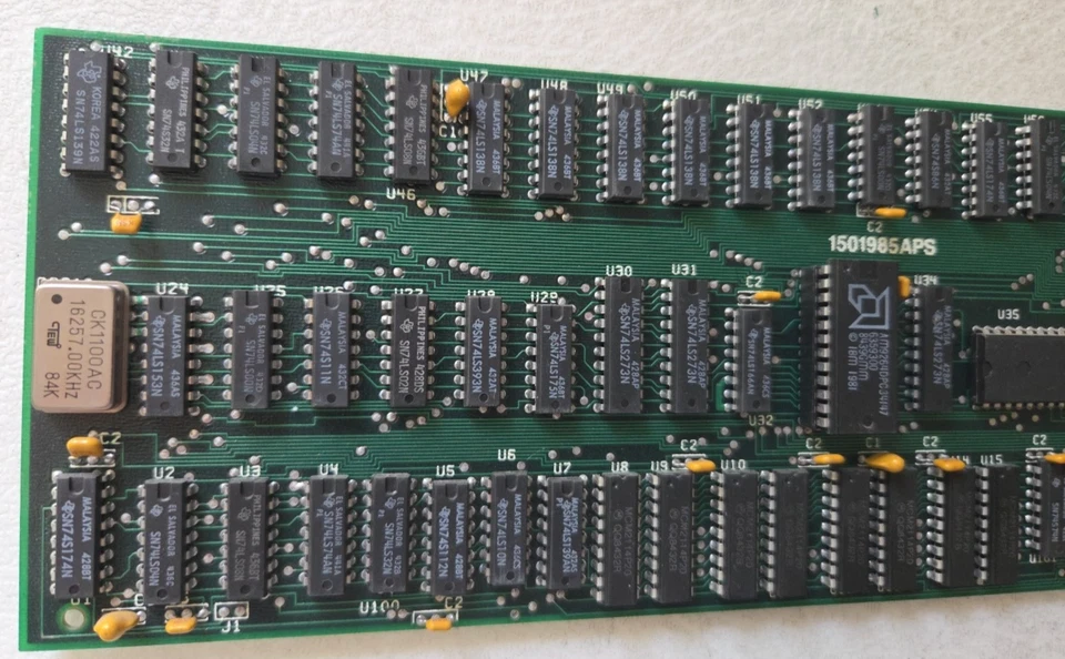 *** WORKING IBM 5150 5160 XT PC 1501985 APS monochrome display adapter 8 bit ISA - Image 3 of 4