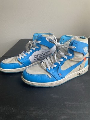 Air Jordan 1 Retro High OG ''OFF WHITE UNC'' 2017 - Size 9