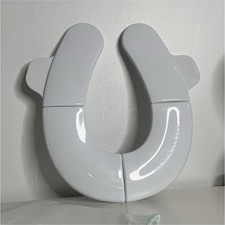 Frida White Portable Foldable Potty Training Seat Carry Bag for kids/without box