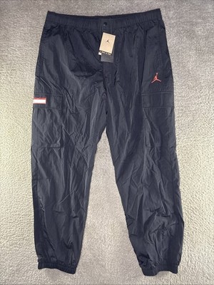 Nike Air Jordan Jumpman Flight MVP Woven Cargo Pants Black FN4609