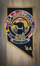 NHP D-Day 75th Anniversary Patch Buy It Now Special!! 