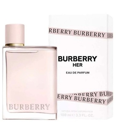 Burberry Her 3.3 oz / 100 ml EDP Perfume For Women Spray New in Box