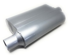 Full Boar 2 Chamber Performance Exhaust Muffler 2.25 Id 2.25 Od Fb2441