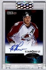 Mike Ricci 2024-25 UD Clear Cut StarQuest Auto #CSA-MR Colorado Avalanche