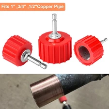 HVAC Copper Tube Cleaning Brush Rust Removal Polishing Pipe Cleaner for Drill