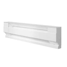 30 In. 240/208-Volt 500/375-Watt Electric Baseboard Heater in White