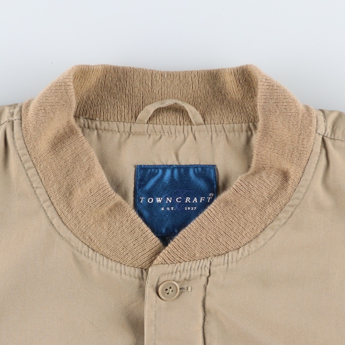 Used 80'S-90'S Town Craft Derby Jacket Cup Shoulder Jacket Men's