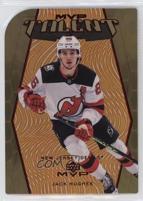 2023-24 Upper Deck MVP Colors and Contours Gold 66/250 Jack Hughes #MT-70 3ff