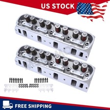 For Ford Sbf Gt40 289 302 351w Mustang 175cc 2complete Aluminum Cylinder Heads