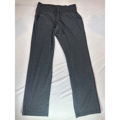 Tek Gear Essential Gear Mens Medium Gray Straight Leg Joggers Drawstring Pants