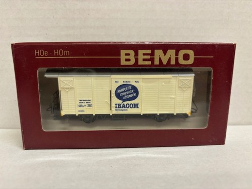 BEMO H0m Gbk-v 5614 gedecker Güterwagen RhB IBACOM 2282 124 | Zustand: Gebraucht
