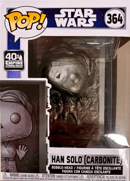 HAN Solo (Carbonite) Vinyl Figur 364 Funko Pop! Star Wars 10Cm Spielzeug-image
