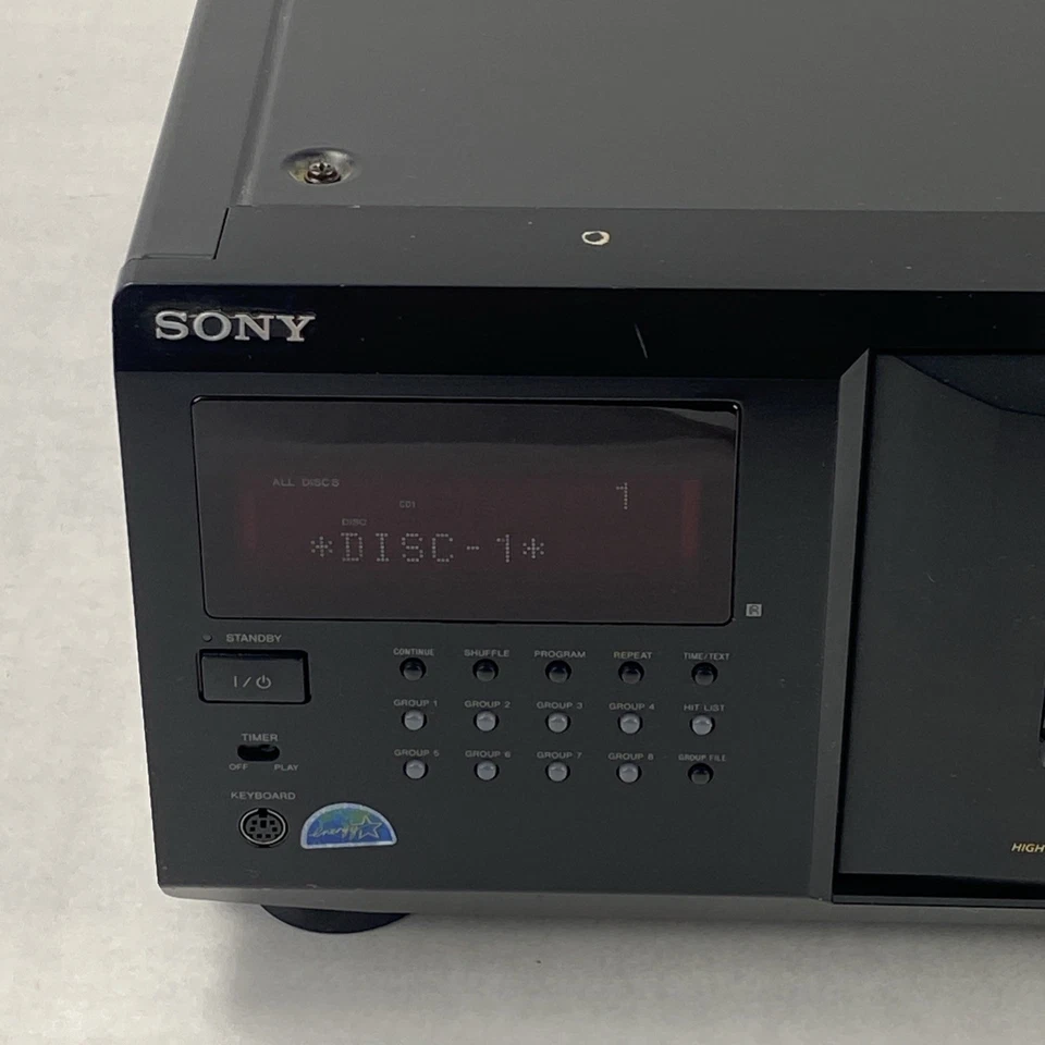 Sony CDP-CX355 Compact Disc Player - Parts Or Repair - Image 3 of 4