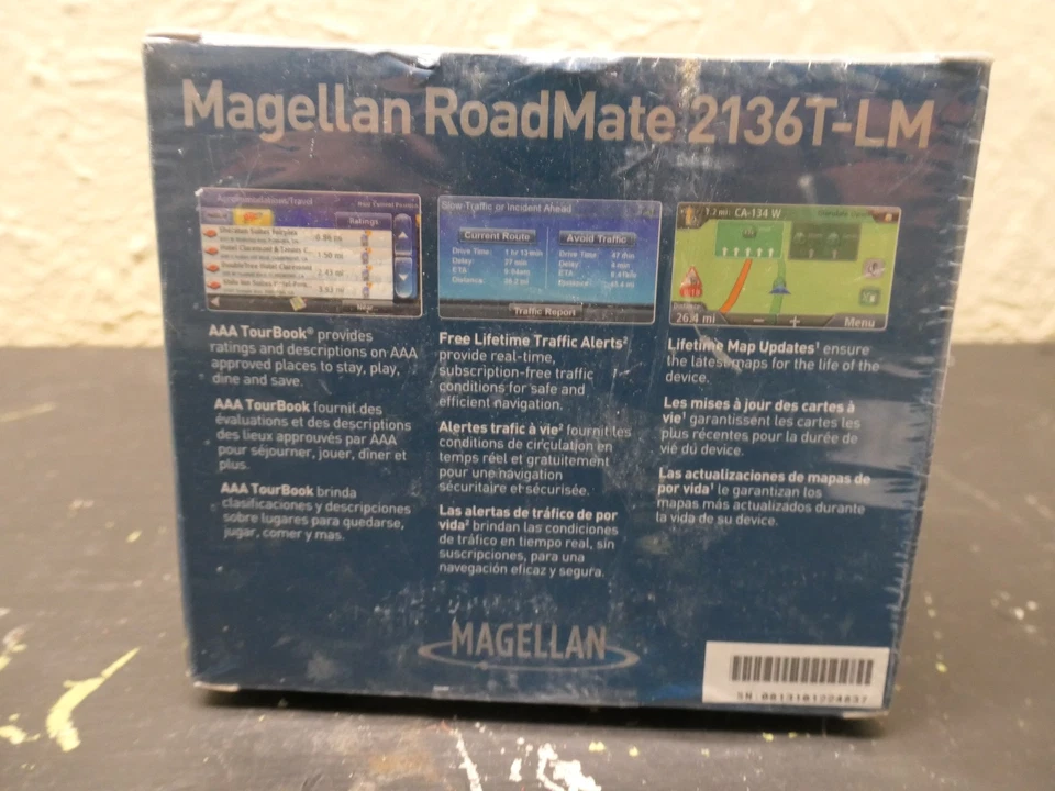 Magellan RoadMate 2136T-LM Automotive GPS Receiver New Sealed - Image 3 of 4