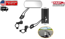 Bike Mirrors Handlebar Rearview Mirror, Bicycle Mirrors for Handlebars 2 pack