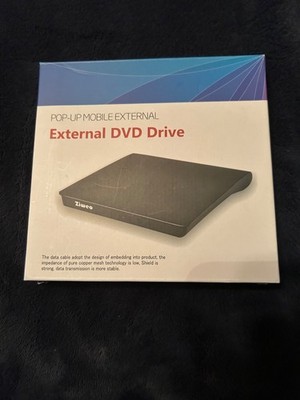 Ziweo Pop Up Mobile External DVD Drive external ODD & HDD DEVICE
