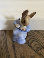 Vintage 1989 Royal Albert England Beatrix Potter Classic Cottontail Figurine